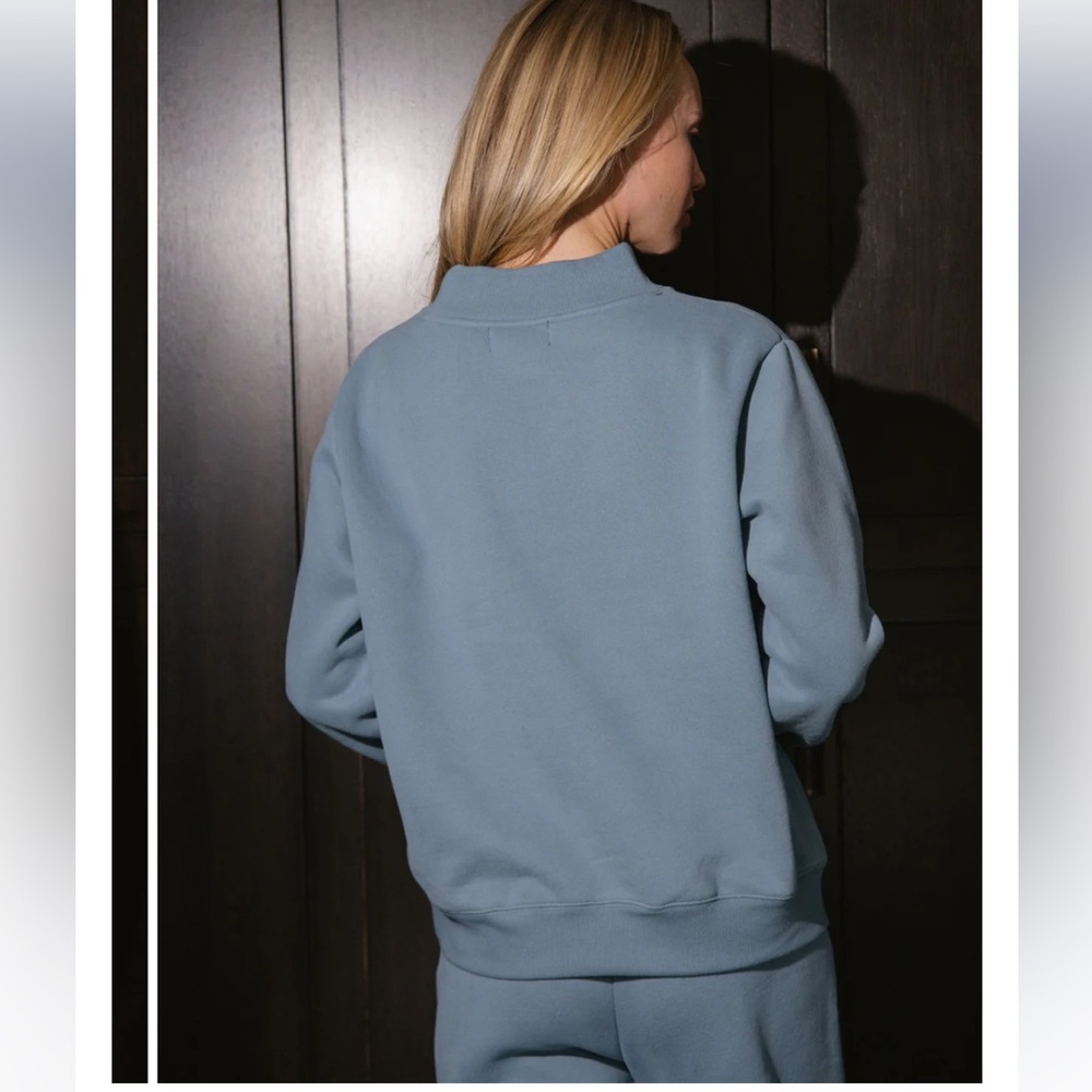 Parke Fleece Varsity Mockneck - Picture 2 of 8